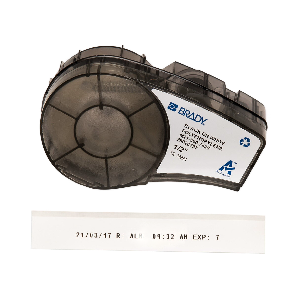 Kazeta štítků na laboratorní sklo